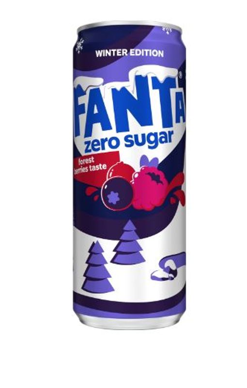 Fanta Zero Forest Berries 330*20st.
