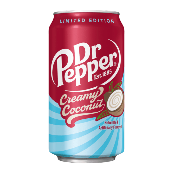 Hovedbilde  Dr Pepper Creamy Coconut (355ml)*12st. USA