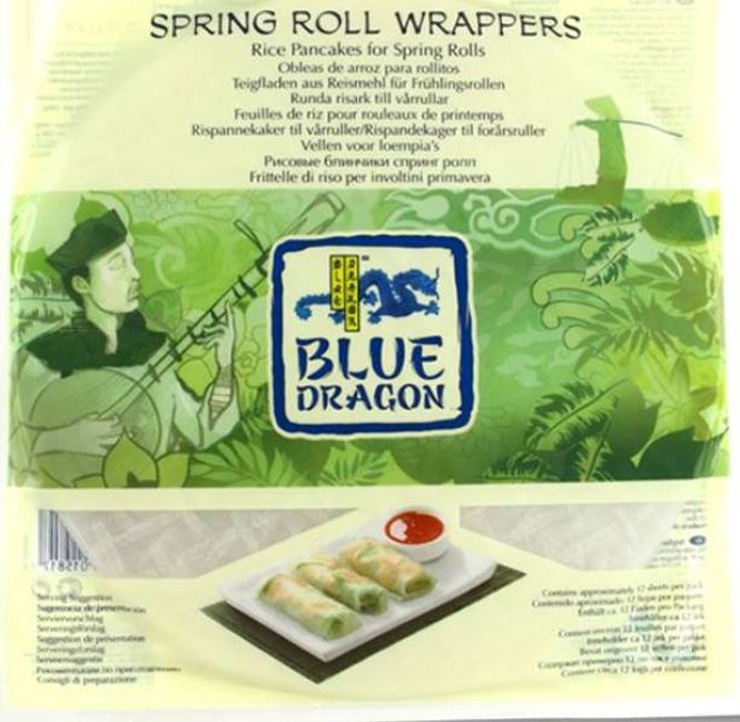 Hovedbilde Blue Dragon Spring Roll Wrappers 134g x12st.