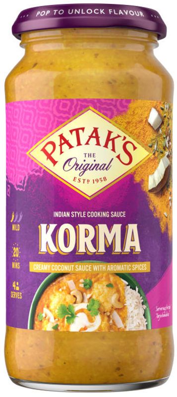 Patak's Korma 450gx 6st.