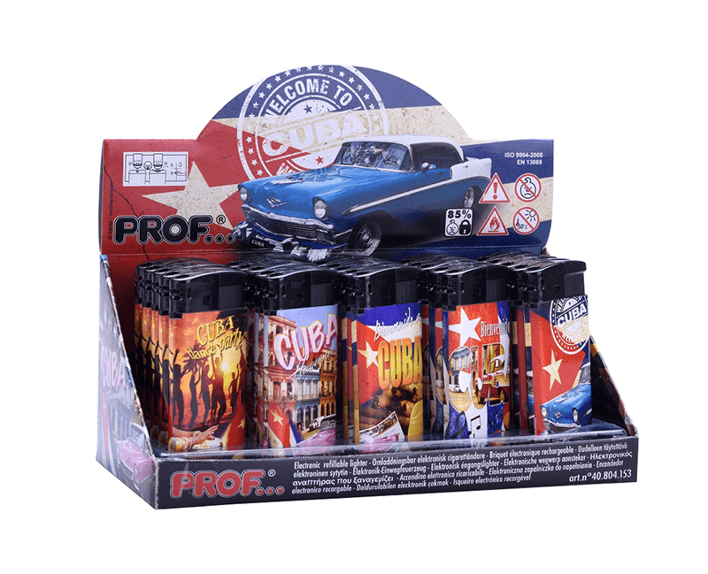 Lighter Prof Flare Cuba 25st.