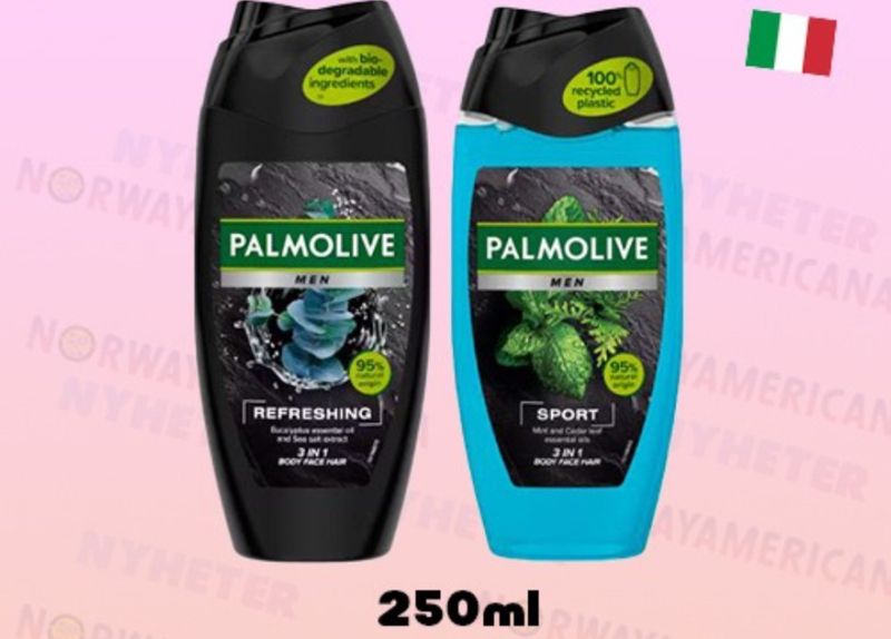 Palmolive Shower Men Refreshing3 in 1/Men Sport 3 in 1 250ml*12s