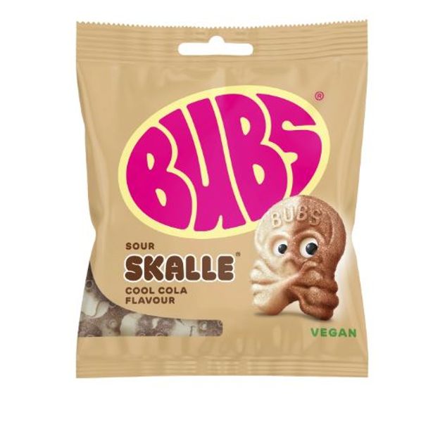 BUBS Cool Cola Skull 155g*12st./Vegan