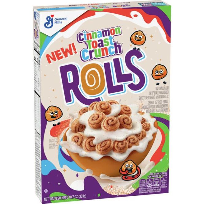 Hovedbilde General Mills Cinnamon Toast Crunch Rolls Cereal ...