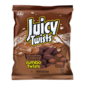 Hovedbilde Juicy Twists Chocolate 4oz (113g)*12st.