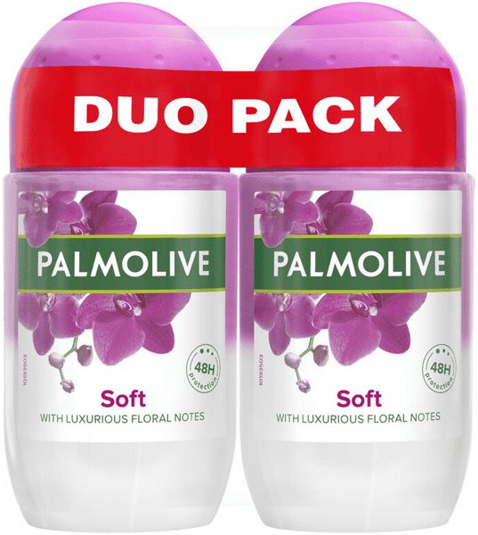 Palmolive Deodorant Soft((Orkide)) Duo Pack 2pk*6st.