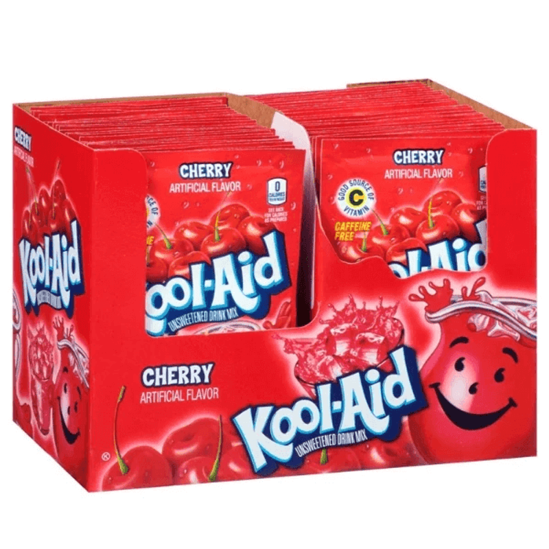 Kool Aid Drink Mix Cherry 3,6g 48stk USA