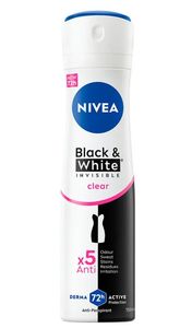 Hovedbilde Nivea Deo- Spray Black& White Clear 150ml*6st.