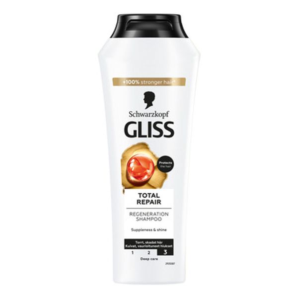 Schwarzkopf  Gliss Total Repair Shampoo 250ml*12st.