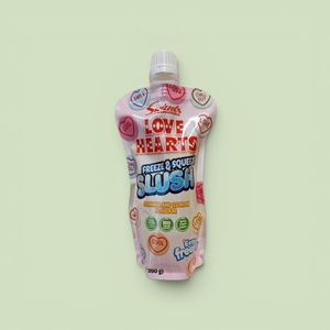 Hovedbilde Swizzels Love Hearts Slush Pouch 250ml*32st.