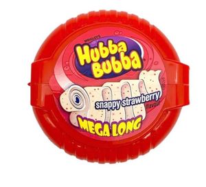 Hovedbilde Hubba Bubba Tape Snappy Strawberry 56g*12st.