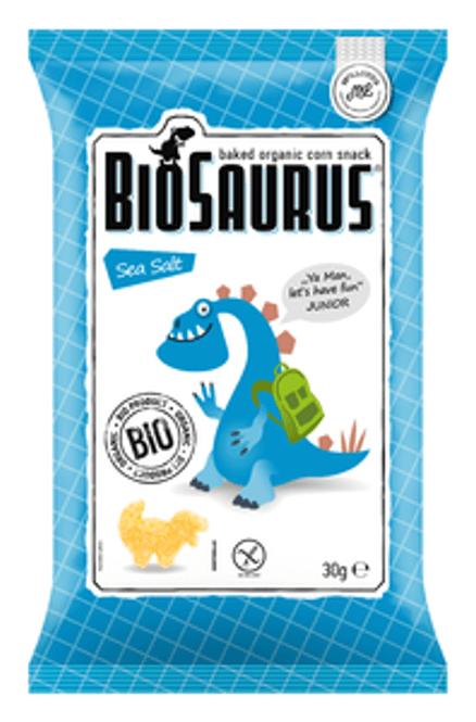 Hovedbilde BIOSAURUS SEASALT 30G*14st Økologisk/ Dato Varer